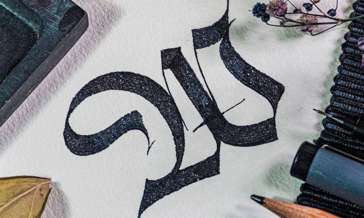 Modern Calligraphy on Cotton Paper - Tips and Tricks - Modern