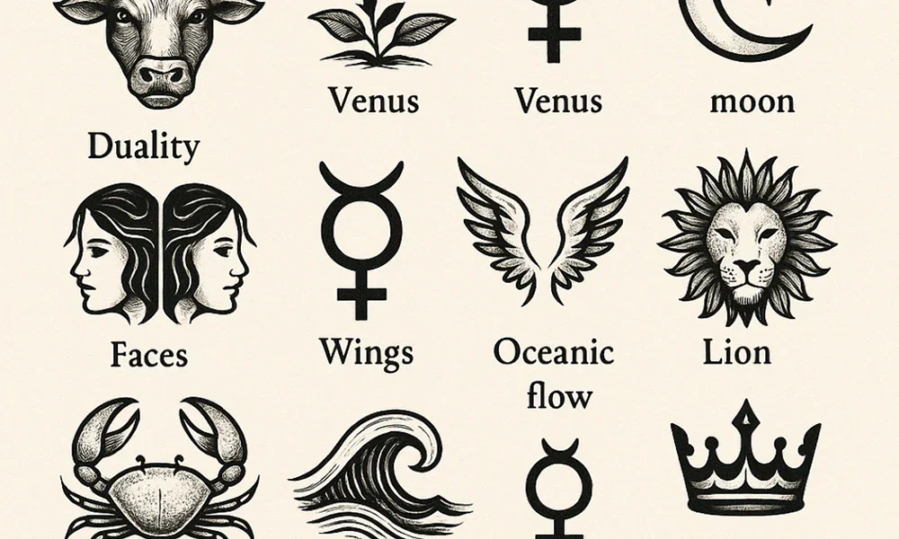 25 Astrology Tattoo Ideas for Every Zodiac Sign — And How to Take It Deeper with the Destiny Matrix