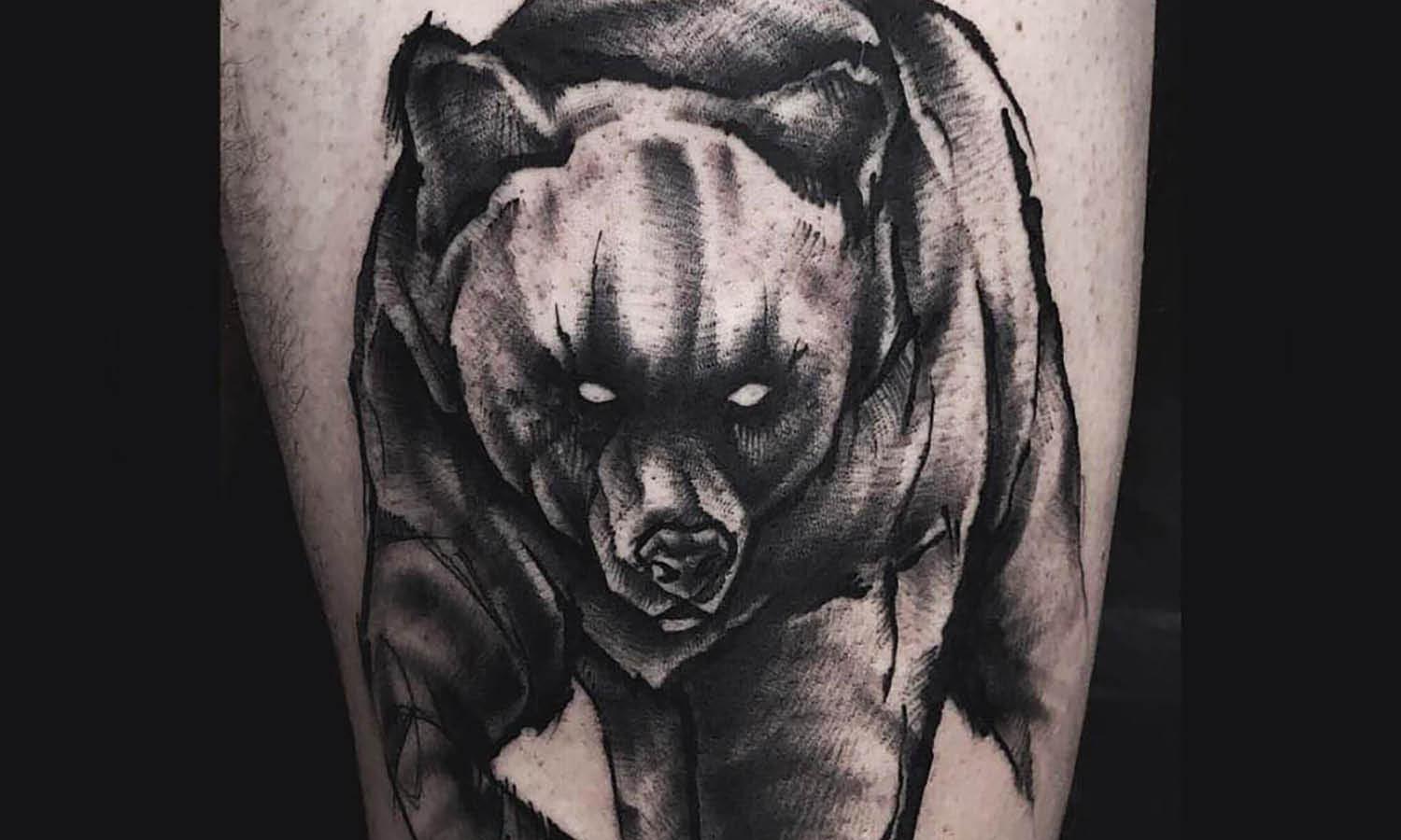 30 Best Bear Tattoo Ideas You Should Check - Kreafolk