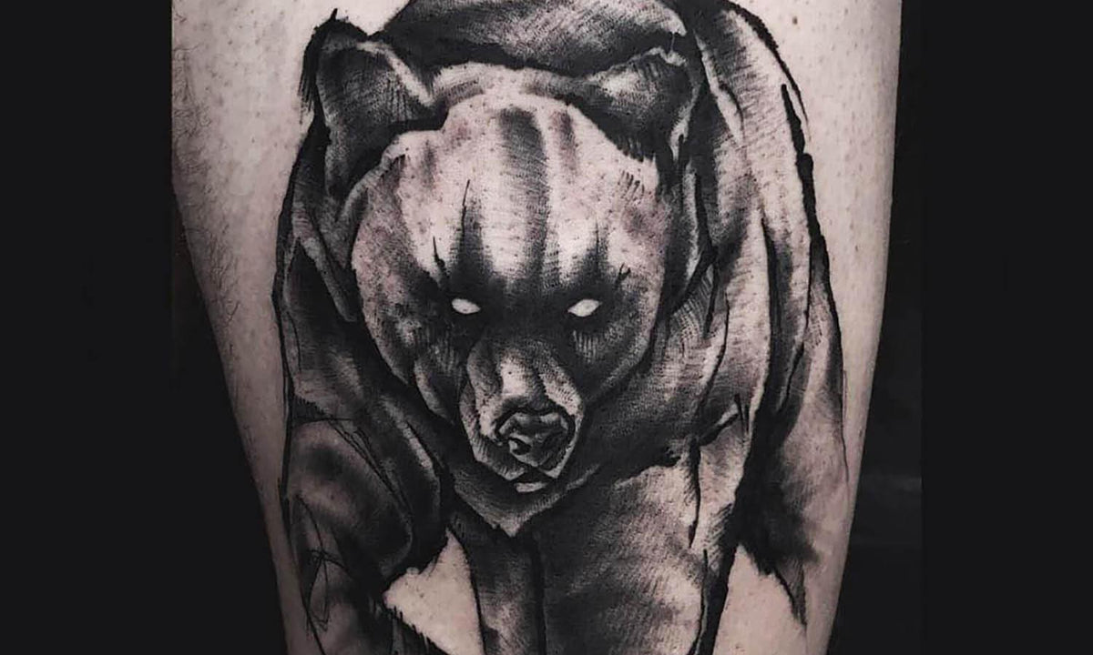 30 Best Bear Tattoo Ideas You Should Check - Kreafolk