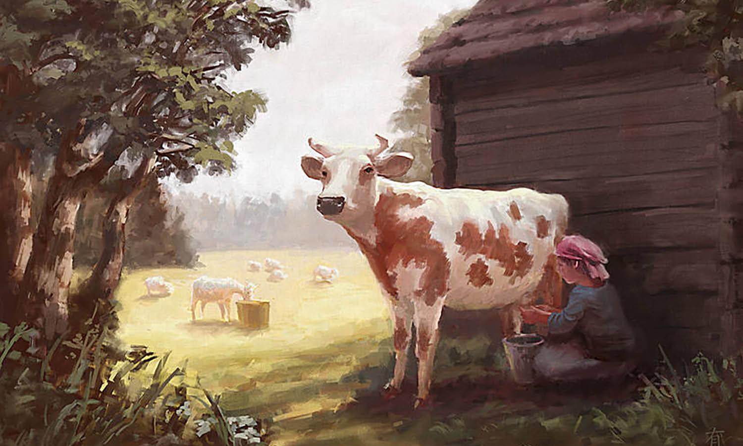 30 Best Cow Illustration Ideas You Should Check - Kreafolk