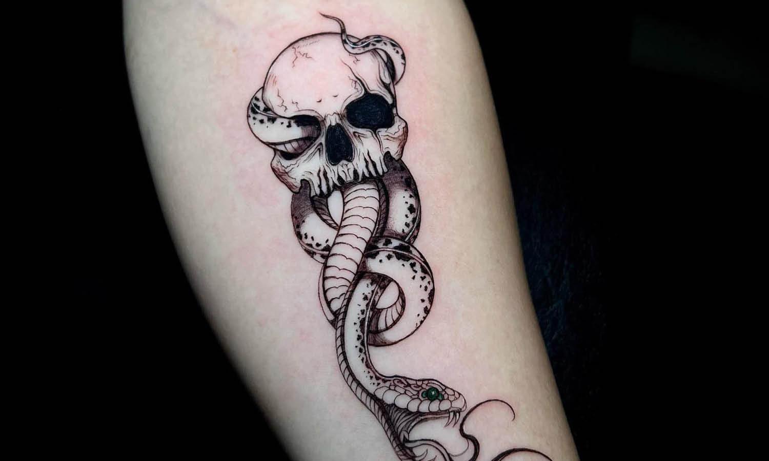 30 Best Death Eater Tattoo Ideas You Should Check - Kreafolk