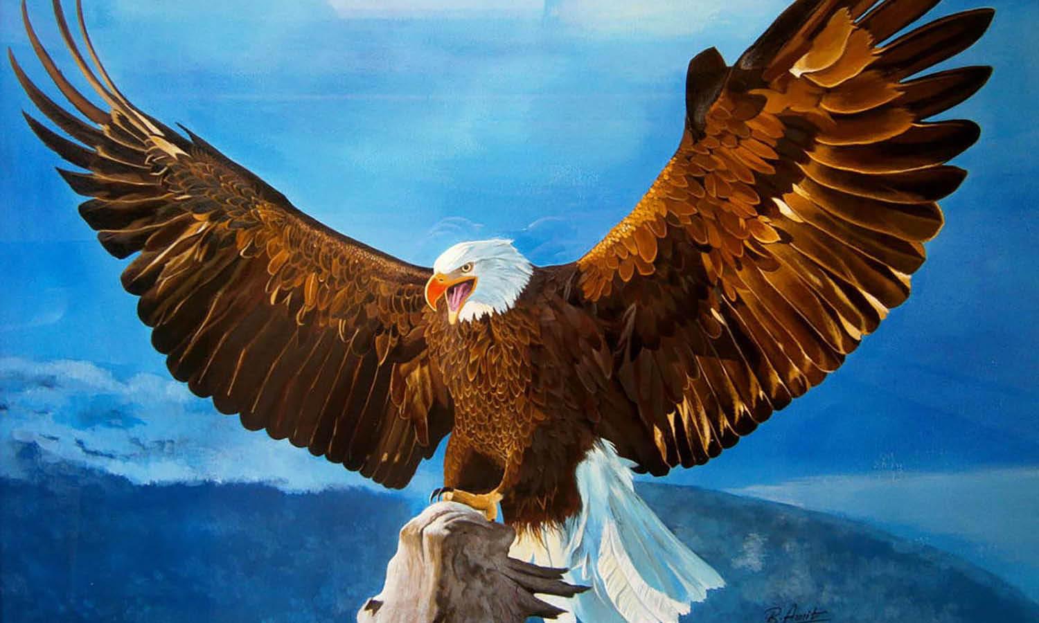 30 Best Eagle Illustration Ideas You Should Check - Kreafolk