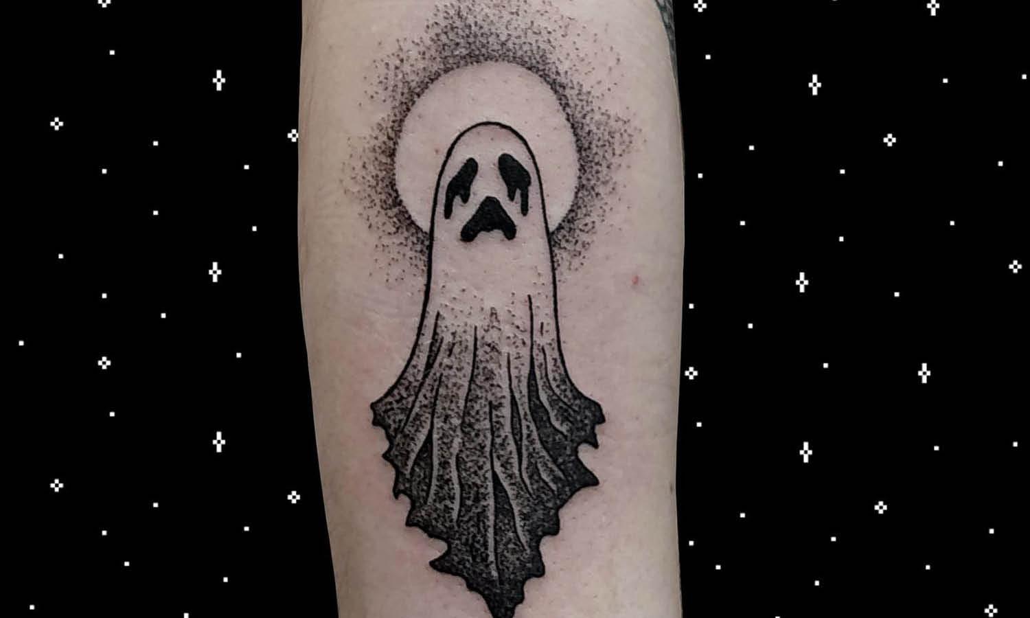 30 Best Ghost Tattoo Ideas You Should Check - Kreafolk
