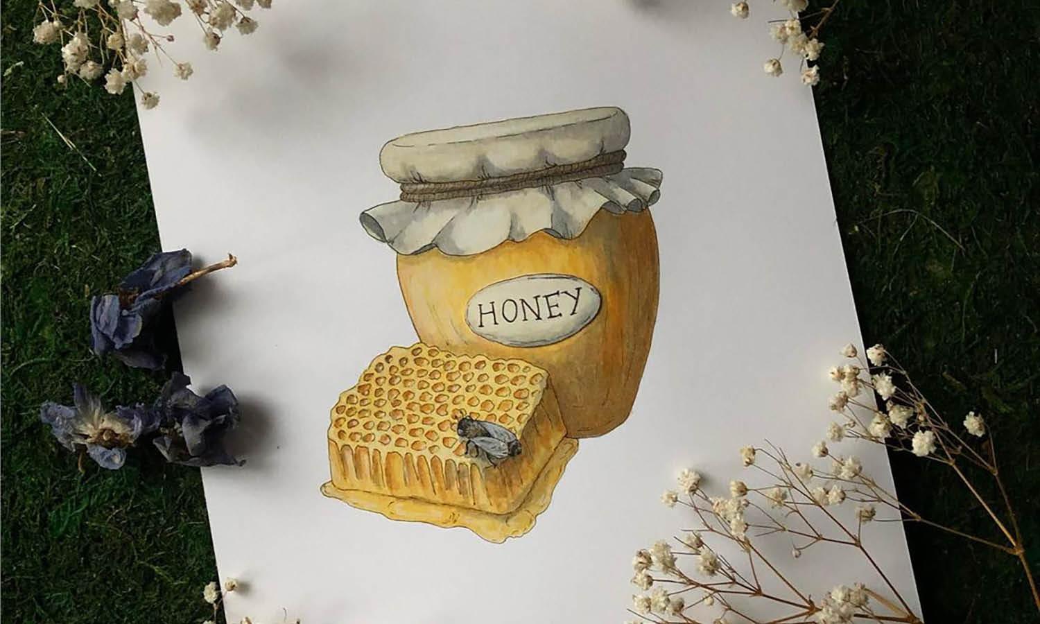 30 Best Honey Illustration Ideas You Should Check - Kreafolk