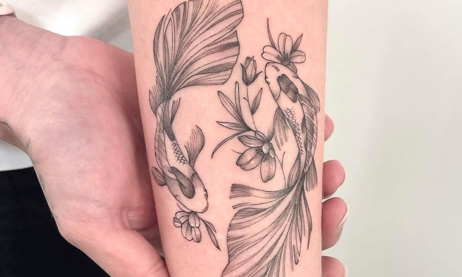 30 Best Koi Tattoo Ideas You Should Check - Kreafolk