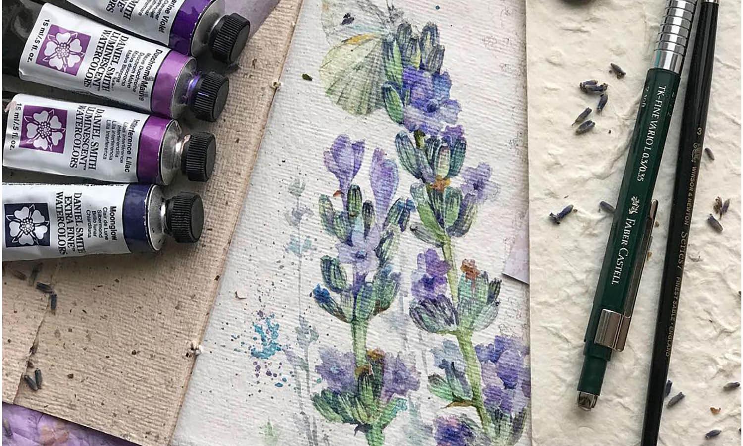 30 Best Lavender Illustration Ideas You Should Check - Kreafolk