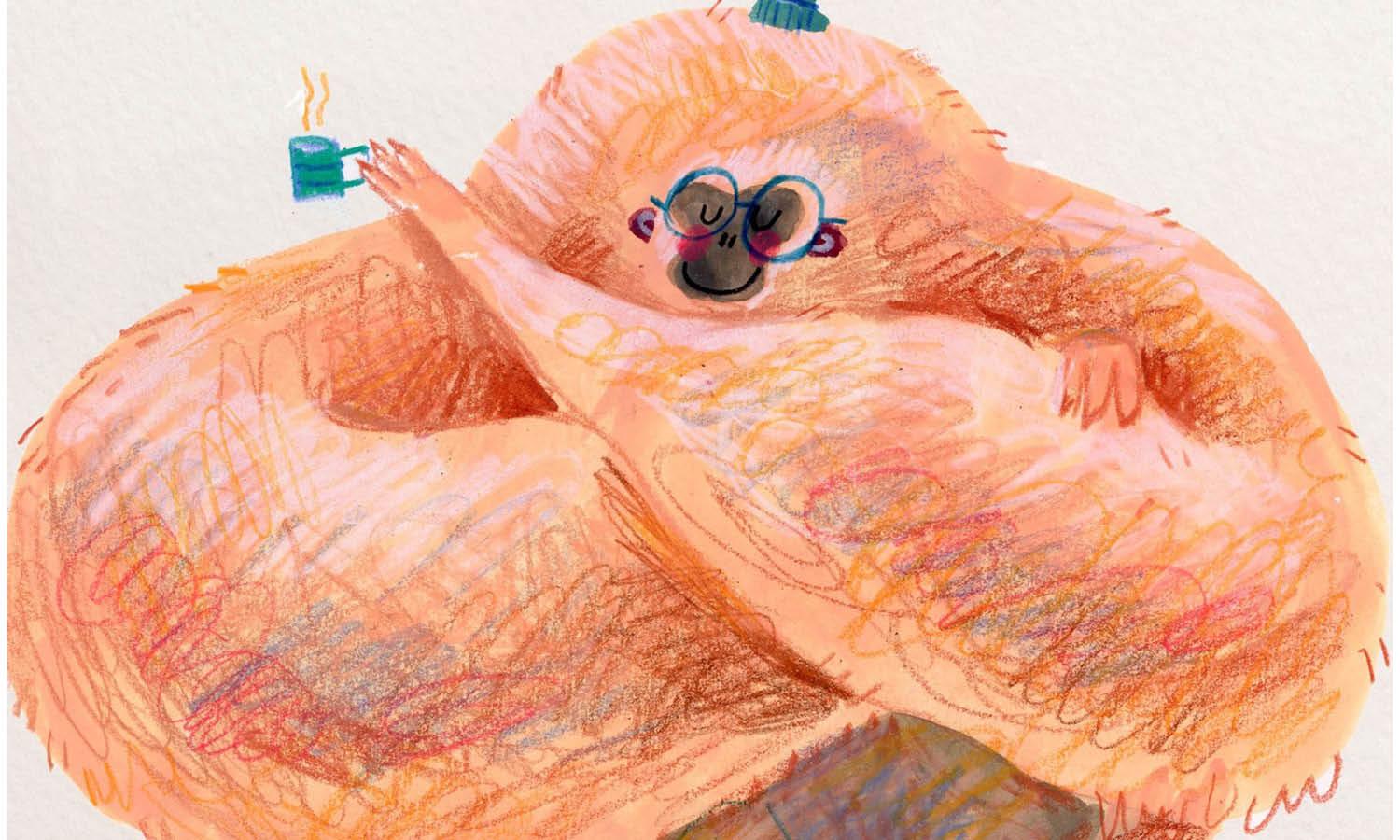 30 Best Monkey Illustration Ideas You Should Check - Kreafolk