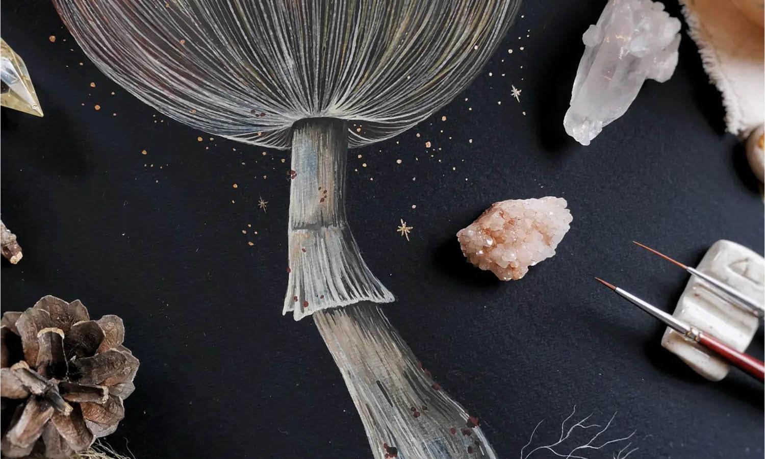 30 Best Mushroom Illustration Ideas You Should Check - Kreafolk