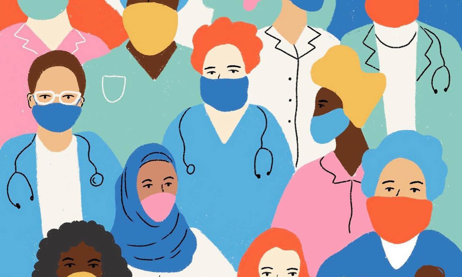 30 Best Nurse Illustration Ideas You Should Check - Kreafolk