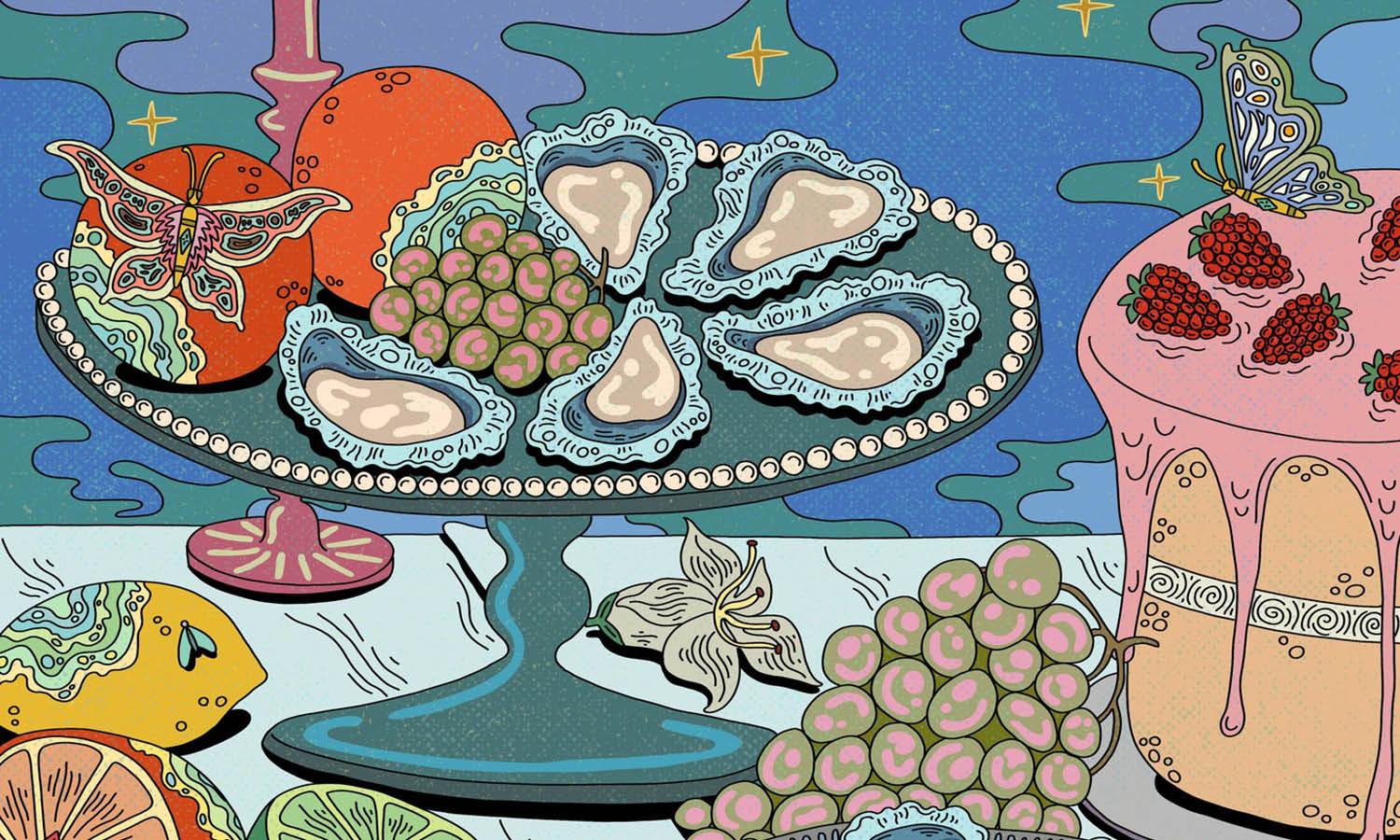 30 Best Oyster Illustration Ideas You Should Check - Kreafolk