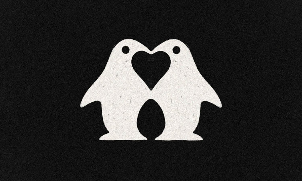 30 Best Penguin Logo Design Ideas You Should Check - Kreafolk