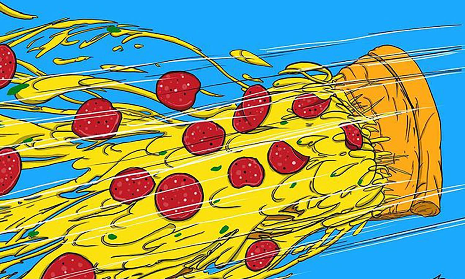 30 Best Pizza Illustration Ideas You Should Check - Kreafolk