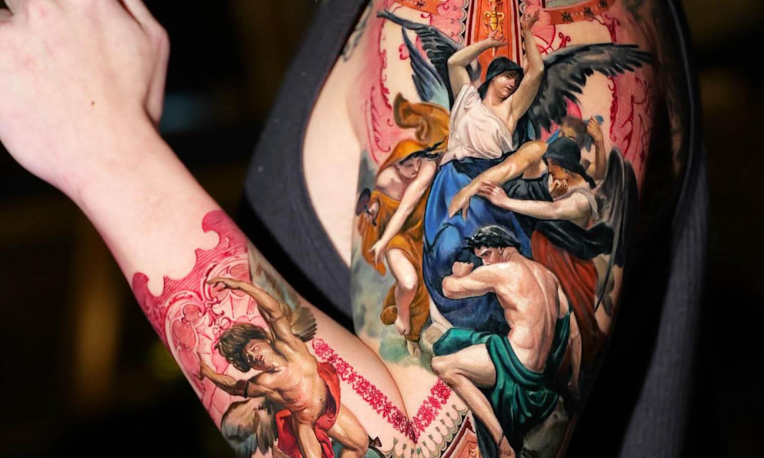 Transform Random Tattoos Into a Sleeve