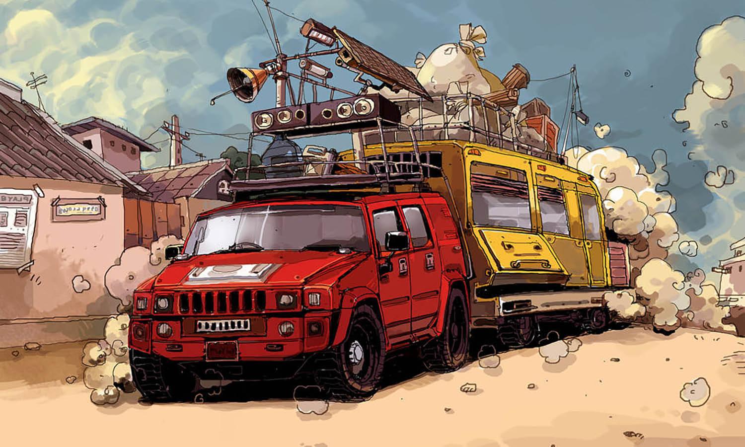 30 Best Truck Illustration Ideas You Should Check - Kreafolk