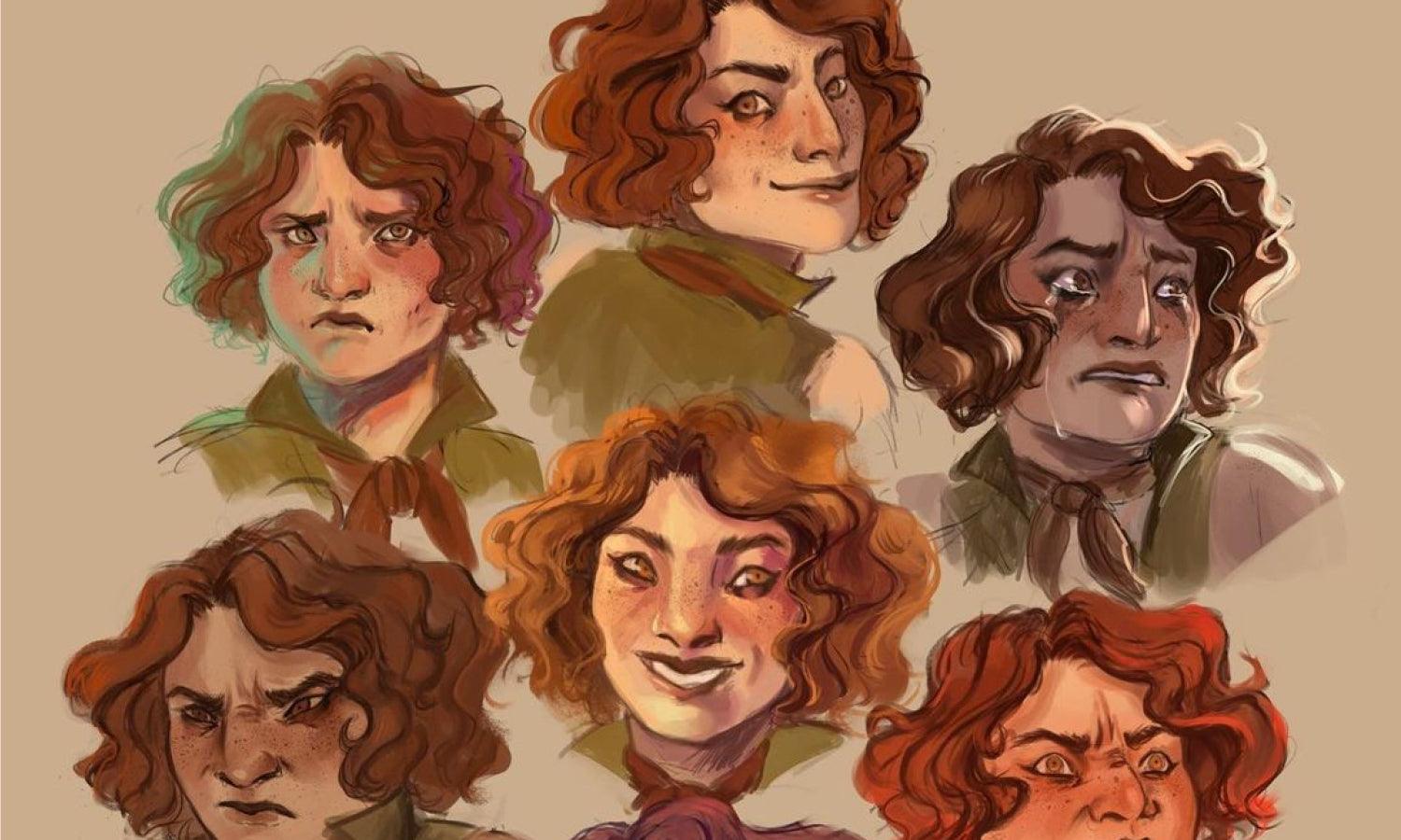 30 Interesting Ways to Draw Human Facial Expressions - Kreafolk