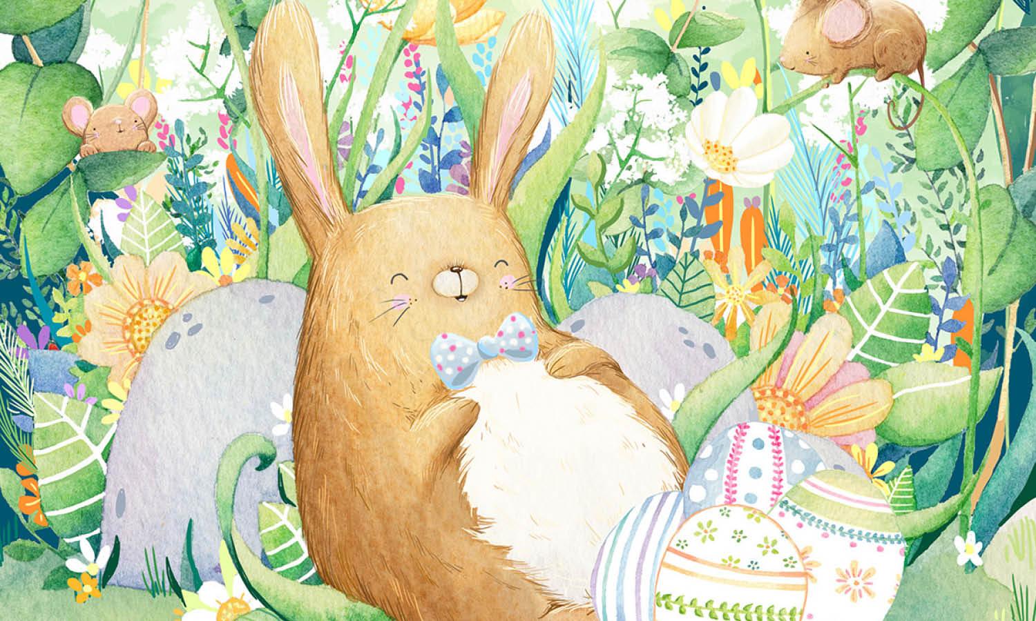 30 Most Beautiful Easter Illustration & Artwork Ideas - Kreafolk