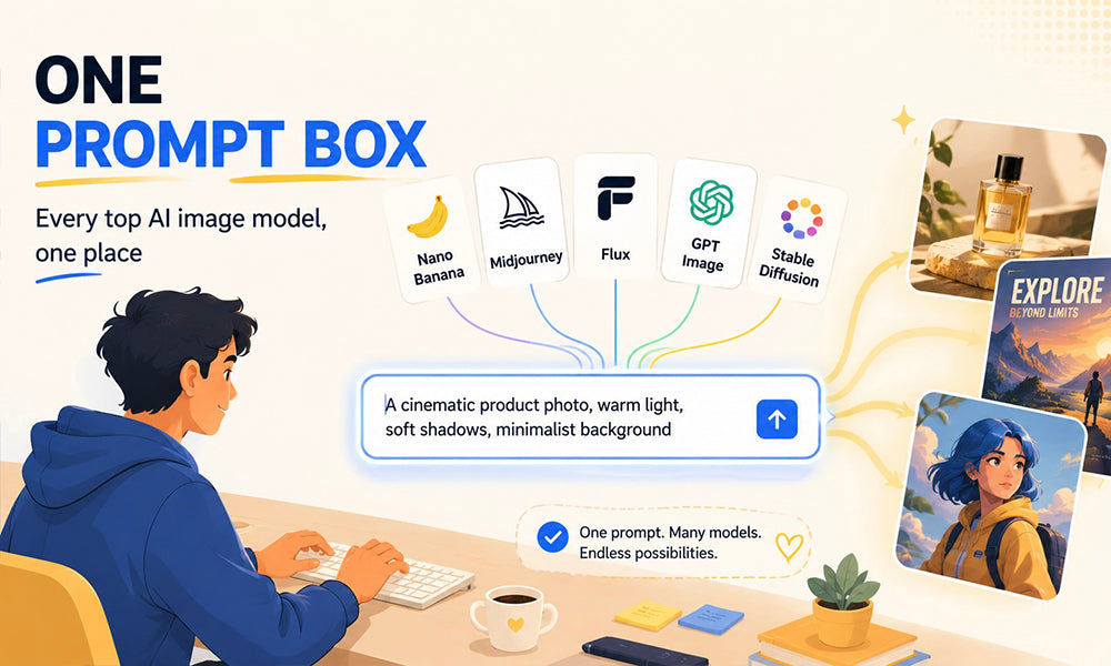 I Tried the Best Free AI Image Generator: One Prompt Box, Every Top Model