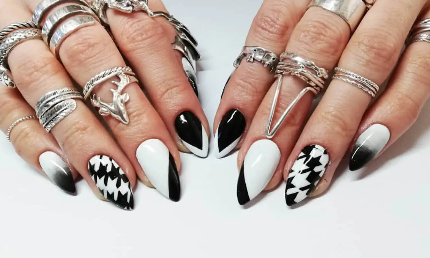 30 Best Black & White Nail Design Ideas You Should Check