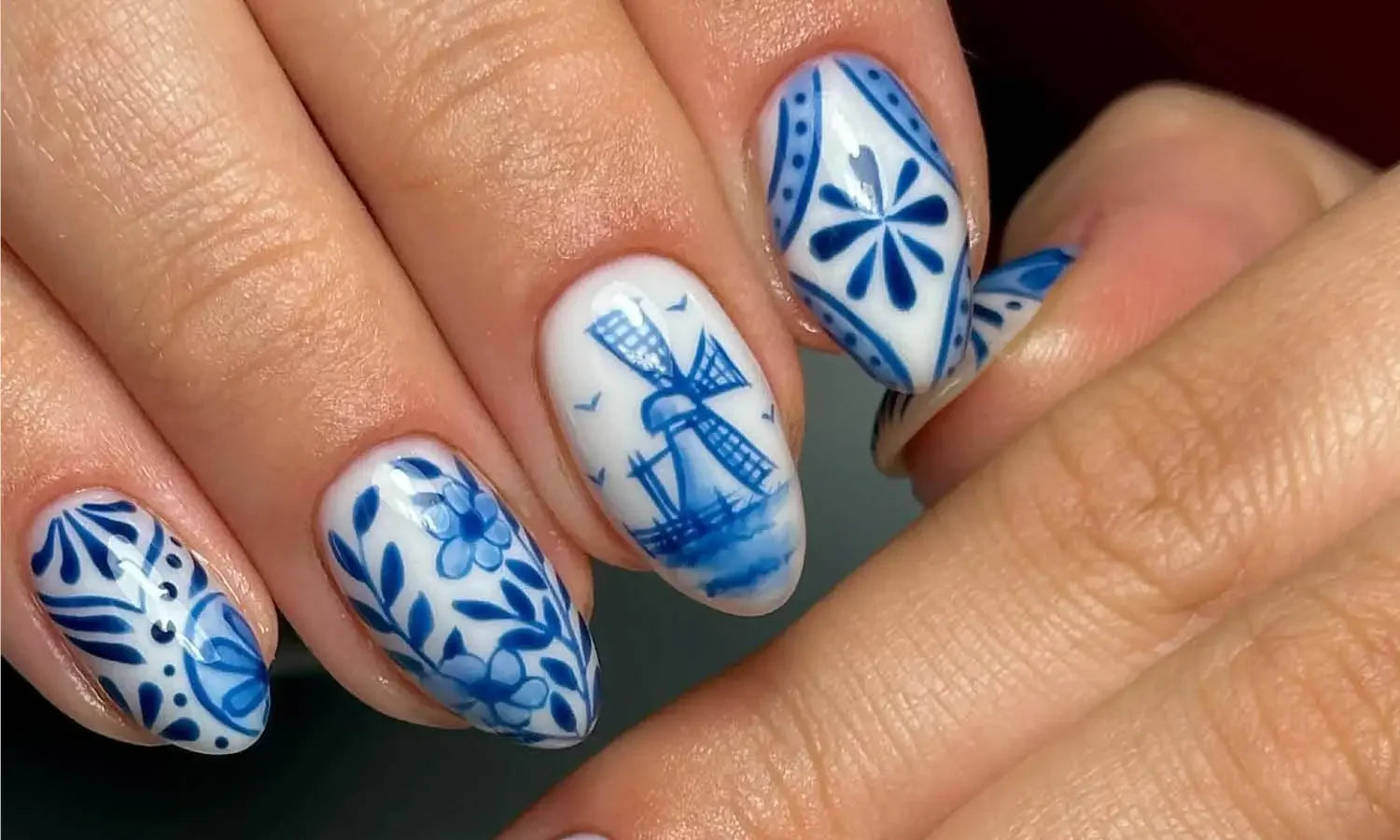 30 Best Blue & White Nail Design Ideas You Should Check