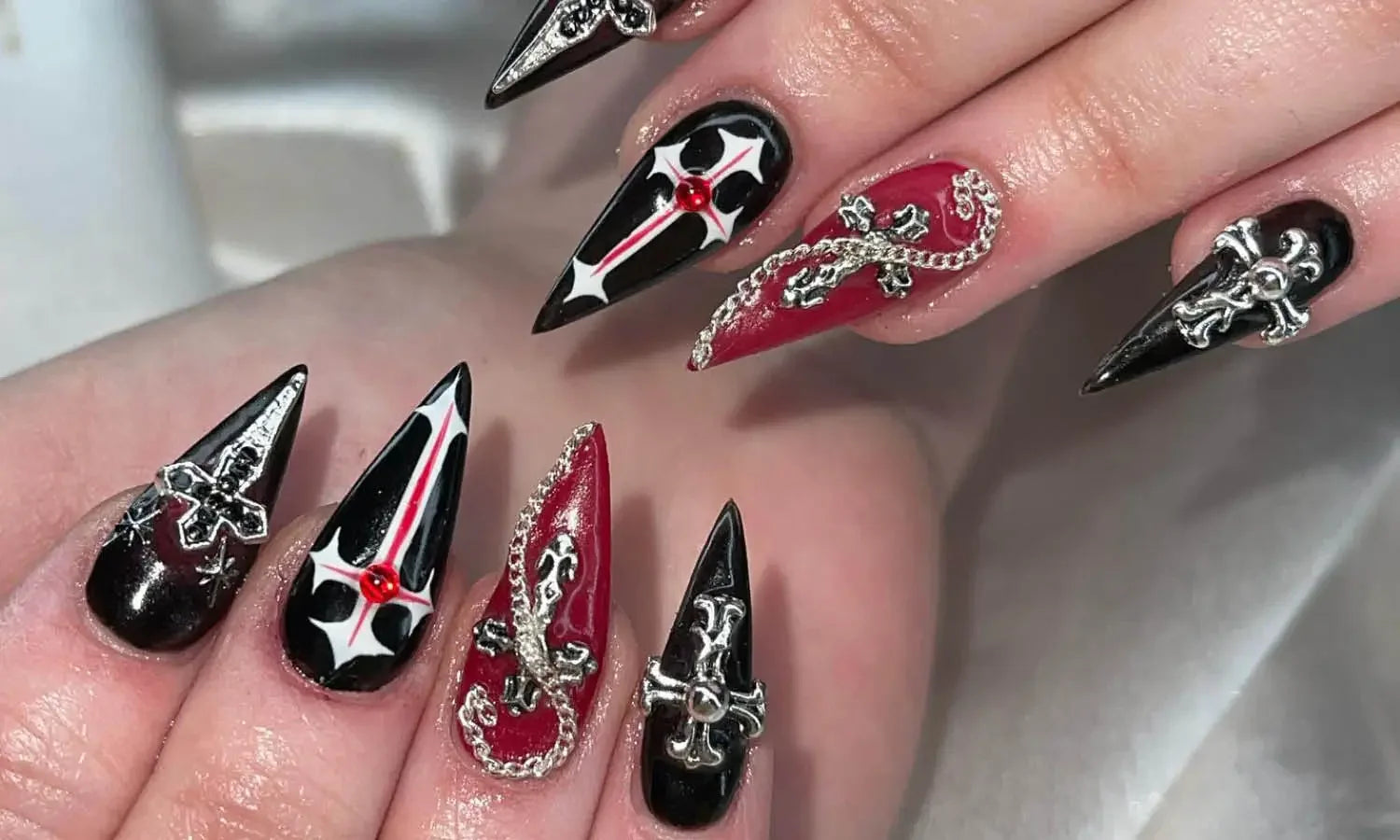 30 Best Cross Nail Design Ideas You Should Check