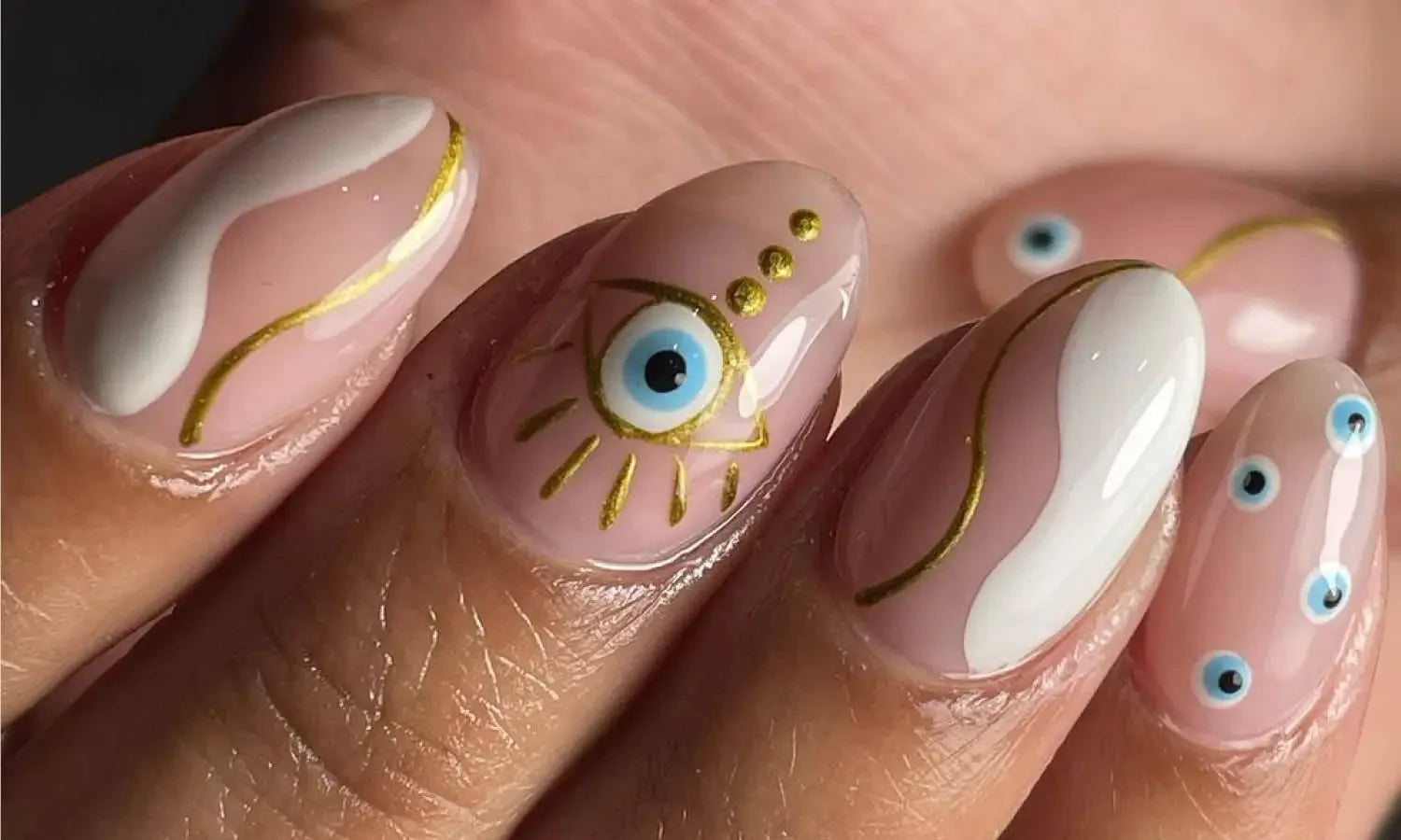 30 Best Evil Eye Nail Design Ideas You Should Check