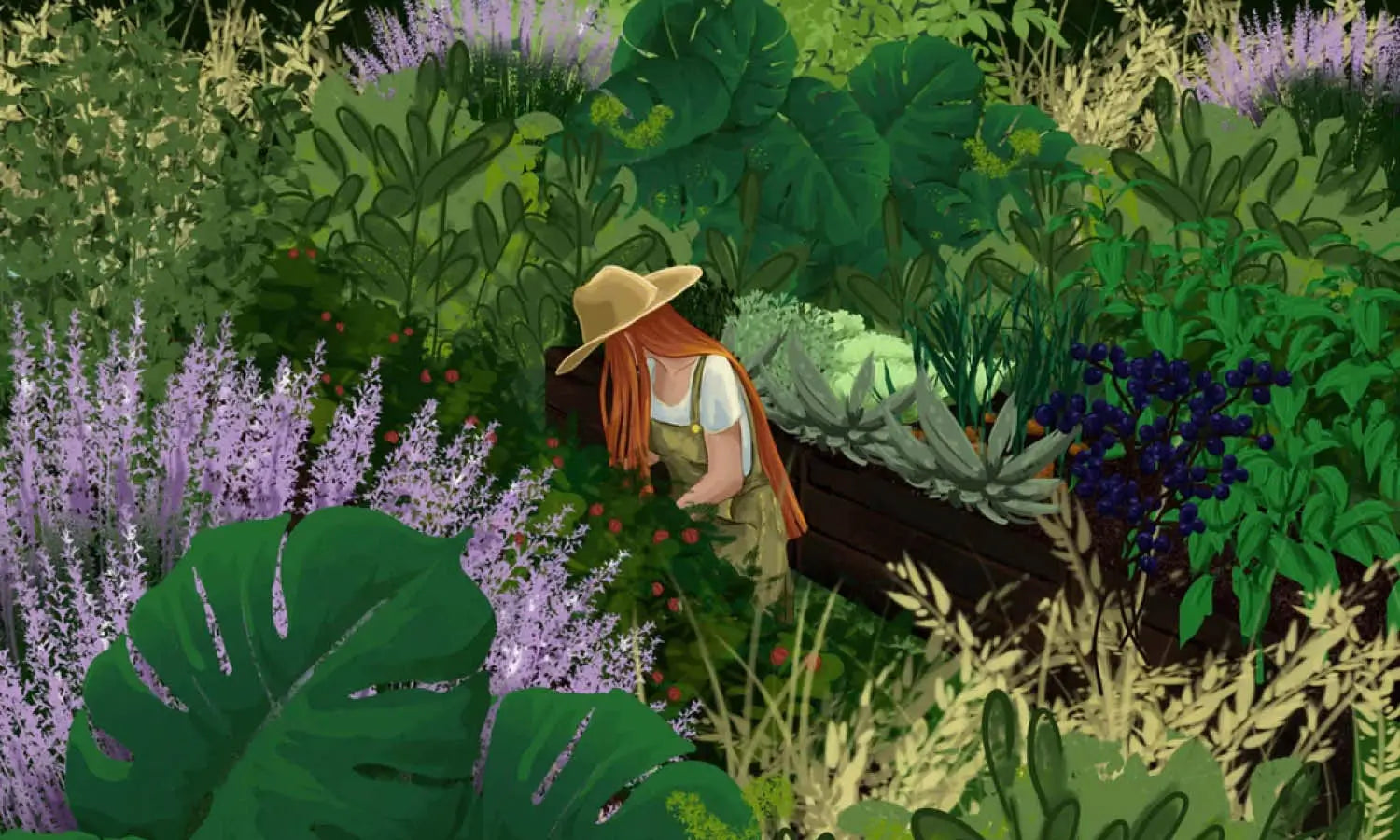 30 Best Garden Illustration Ideas You Should Check
