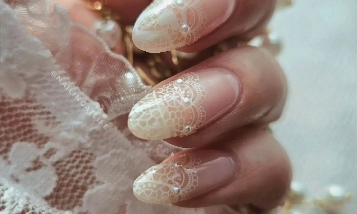 30 Best Lace Nail Design Ideas You Should Check