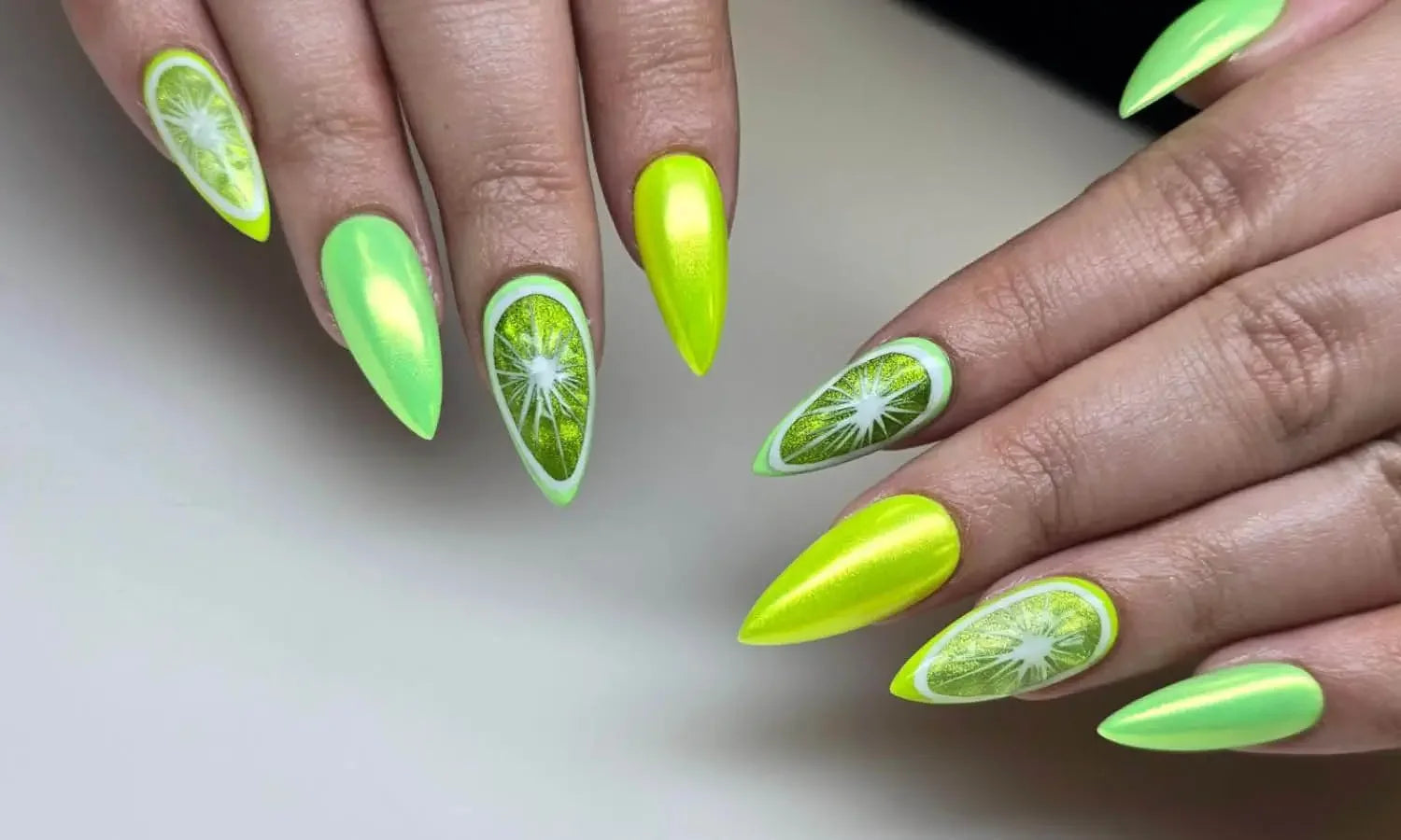 30 Best Lime Green Nail Design Ideas You Should Check