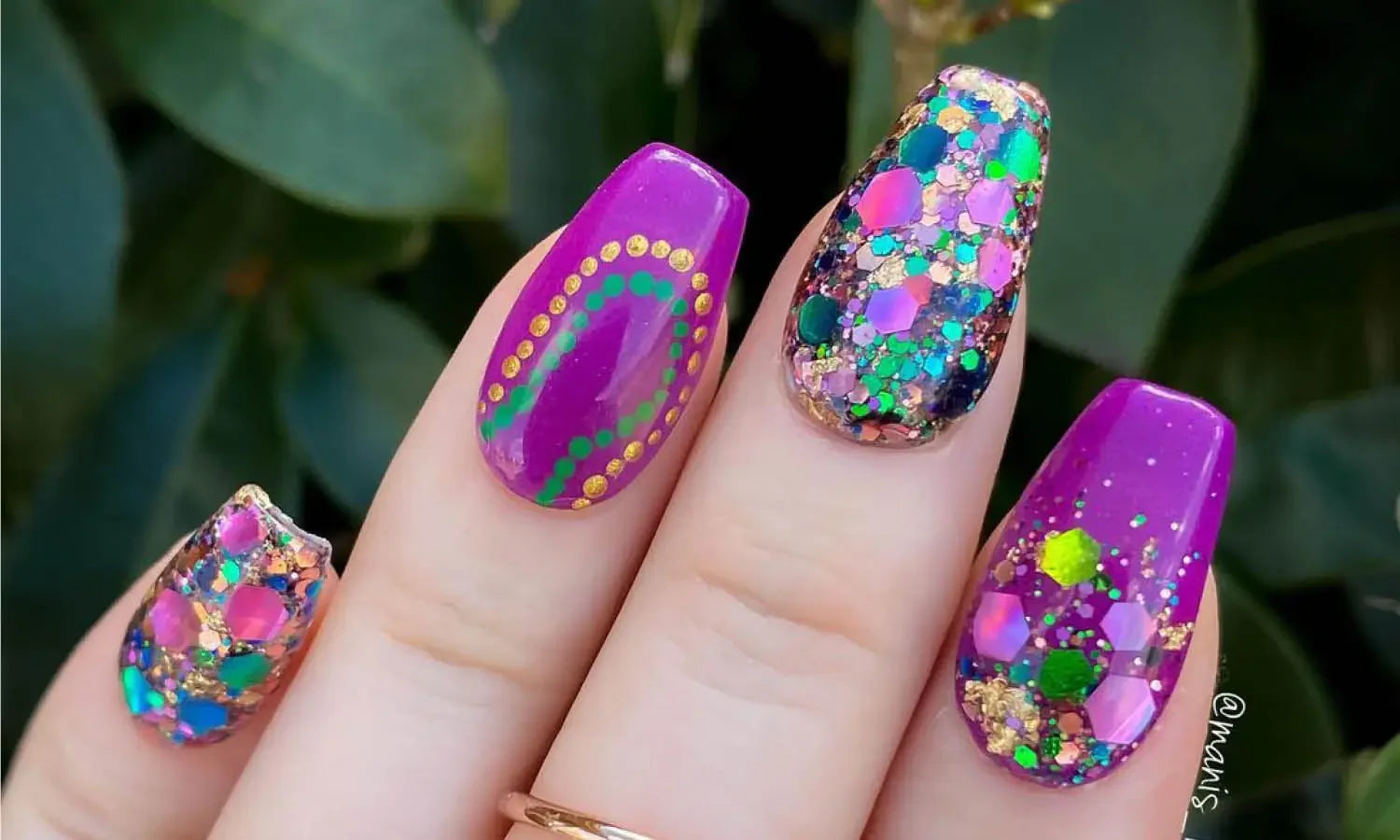30 Best Mardi Gras Nail Design Ideas You Should Check