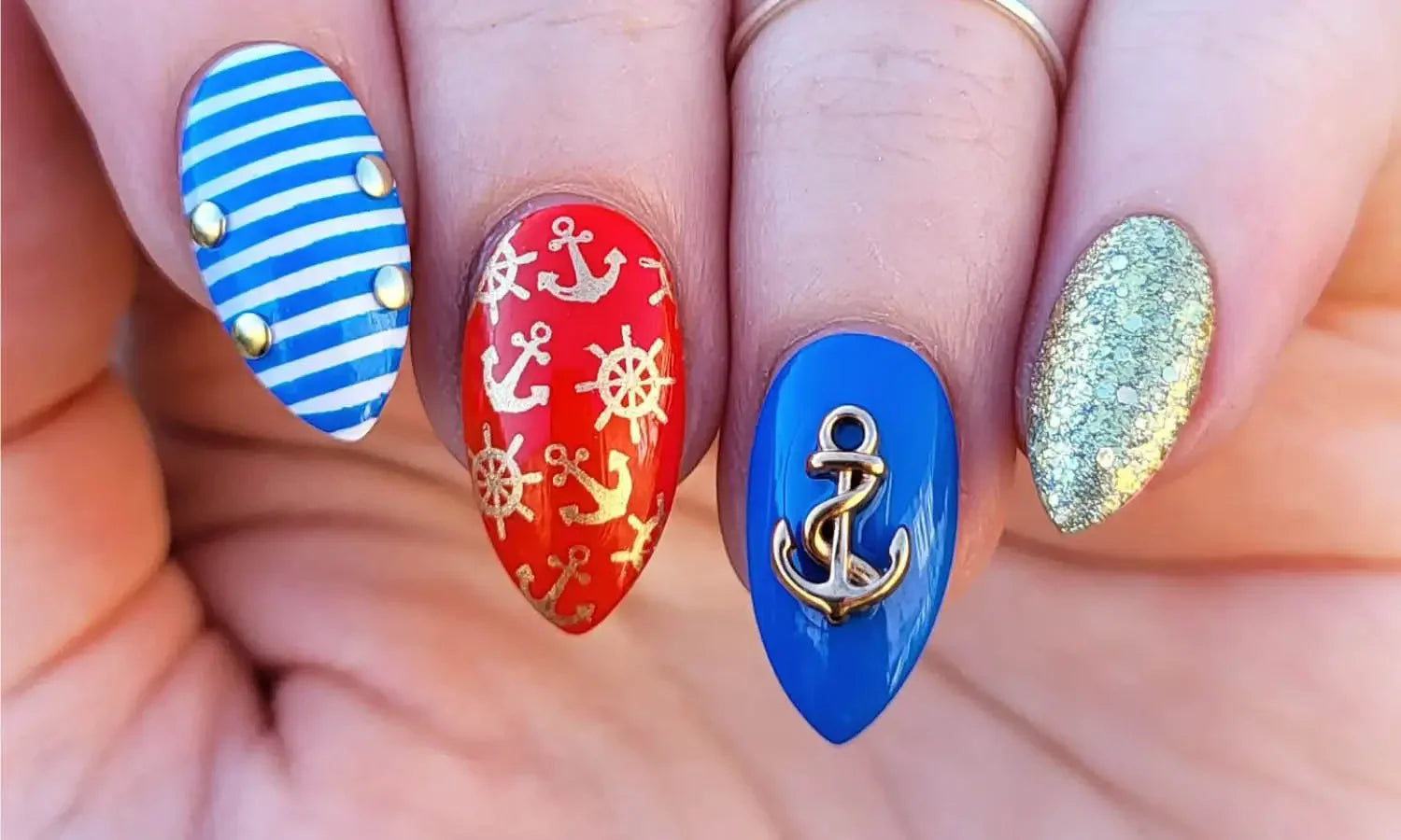 Pier Sunset Nautical Nail Sets You’ll Love