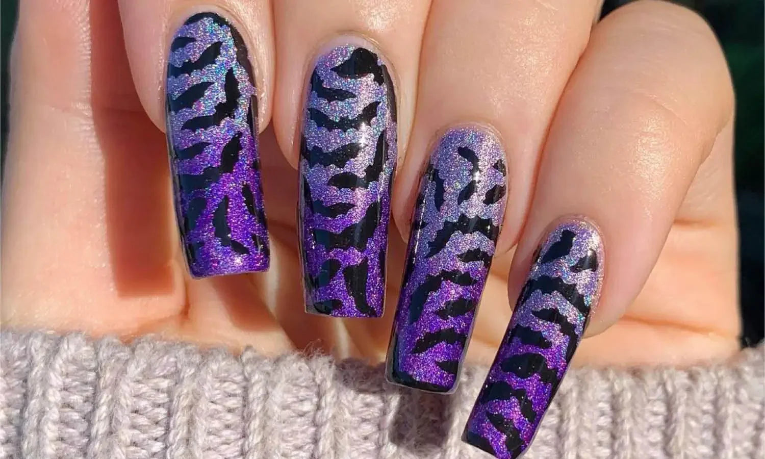 30 Best Purple & Black Nail Design Ideas You Should Check