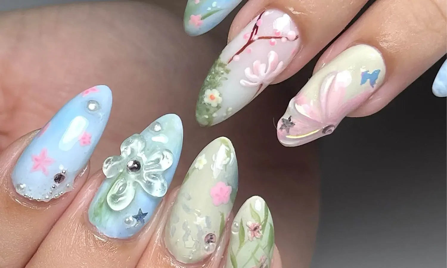 30 Best Spring Flower Nail Design Ideas You Should Check