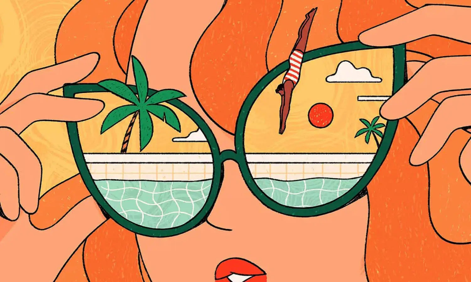 30 Best Sunglasses Illustration Ideas You Should Check