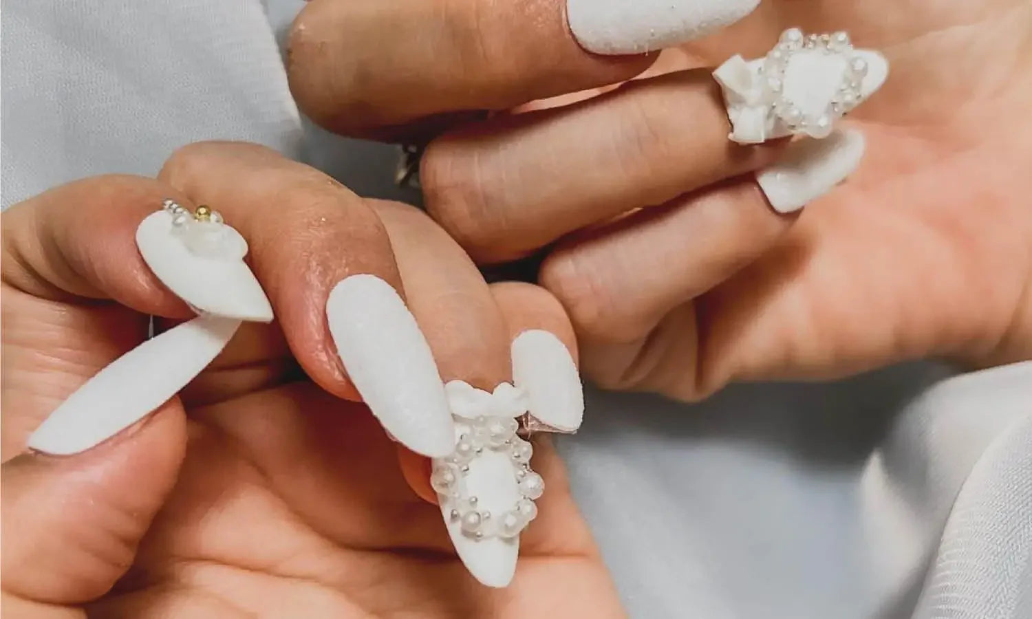 30 Best White Nail Design Ideas You Should Check
