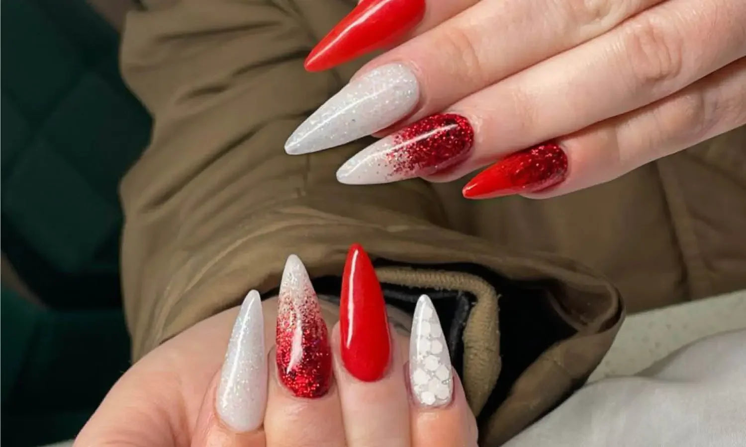 30 Best White & Red Nail Design Ideas You Should Check