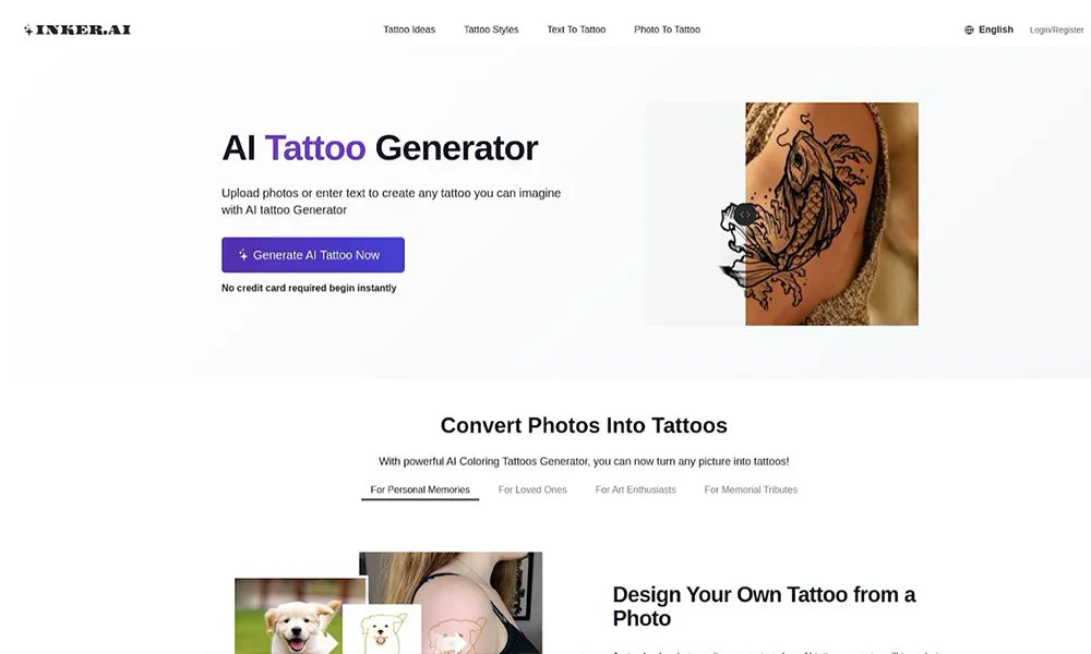 Create Unique Tattoos: Inker.AI Review 2025