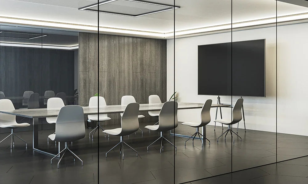 Creating Bright and Open Meeting Spaces with Glass Walls