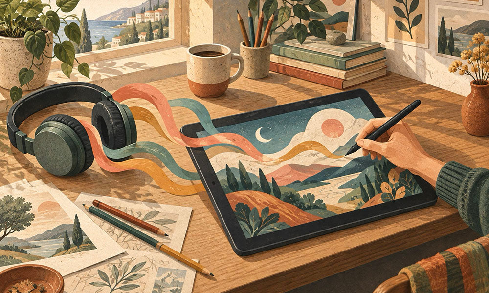 How Designers and Illustrators Use AI Music to Bring Their Portfolios and Reels to Life