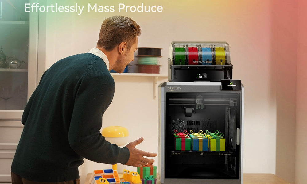 How to 3D Print Multiple Colors with the Creality K2 Plus | Multi-Color 3D Printing Guide