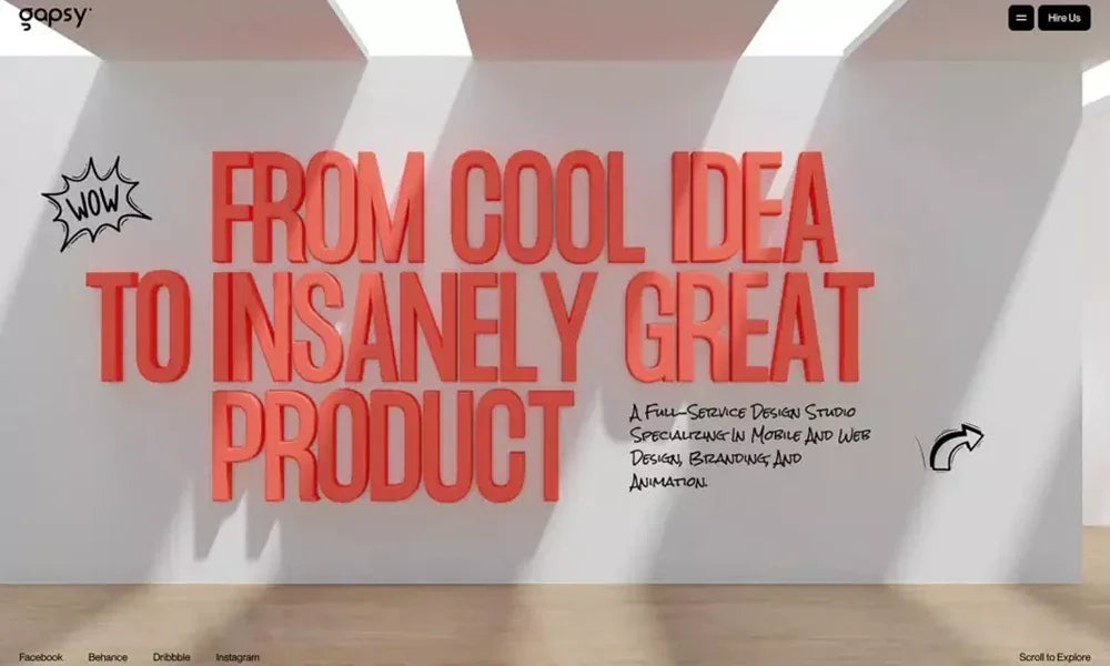 User Experience (UX) Design Services by Gapsy Studio