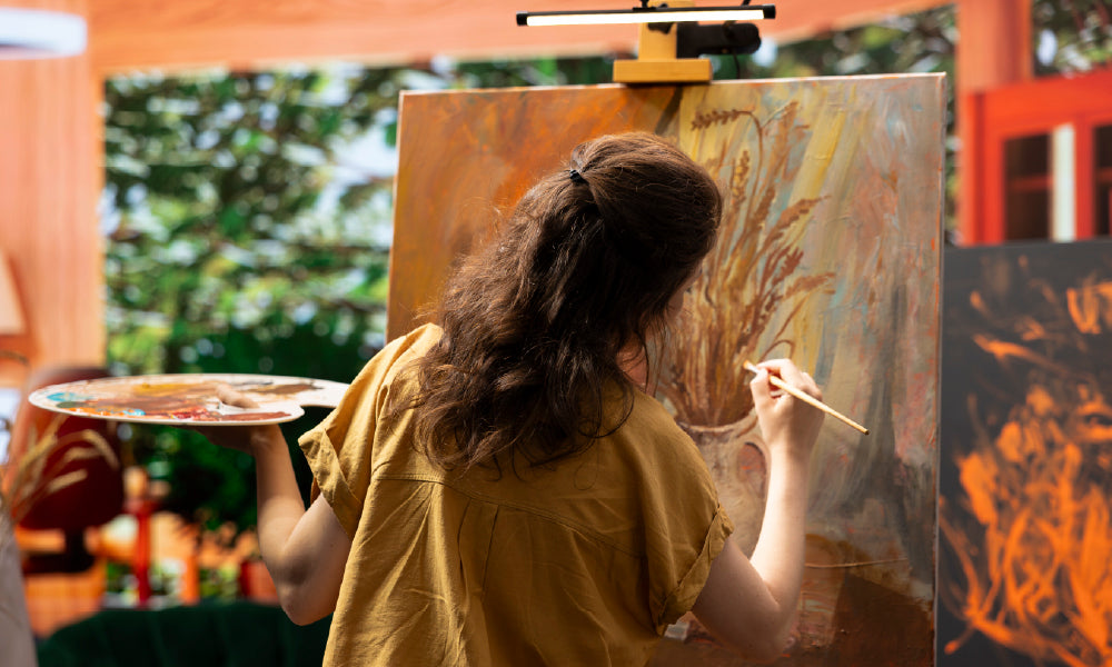 The Art of Presence: Why Hand-Painted Reproductions Are the Ultimate Antidote to Digital Décor