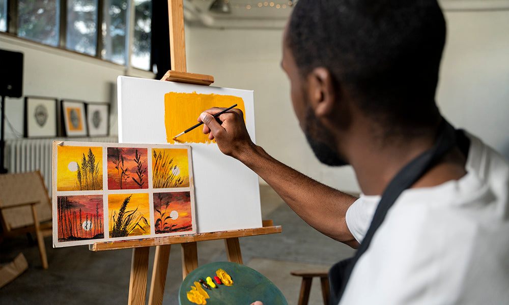 Why Abstract Paintings Are More Than Just Random Shapes