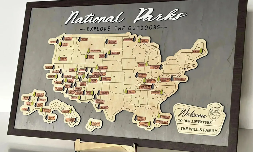 Why National Park Maps Are the New Travel Scrapbooks for Gen Z and Millennial Explorers