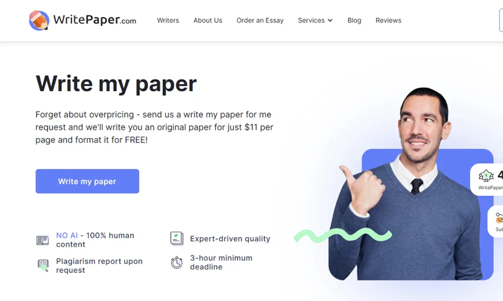 WritePaper Review: A Trustworthy Choice for Academic Assistance