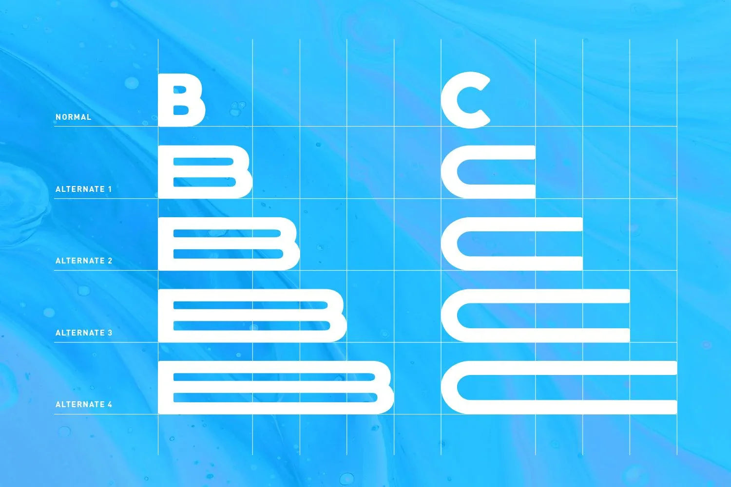 Bleep Bloop Typeface - Kreafolk