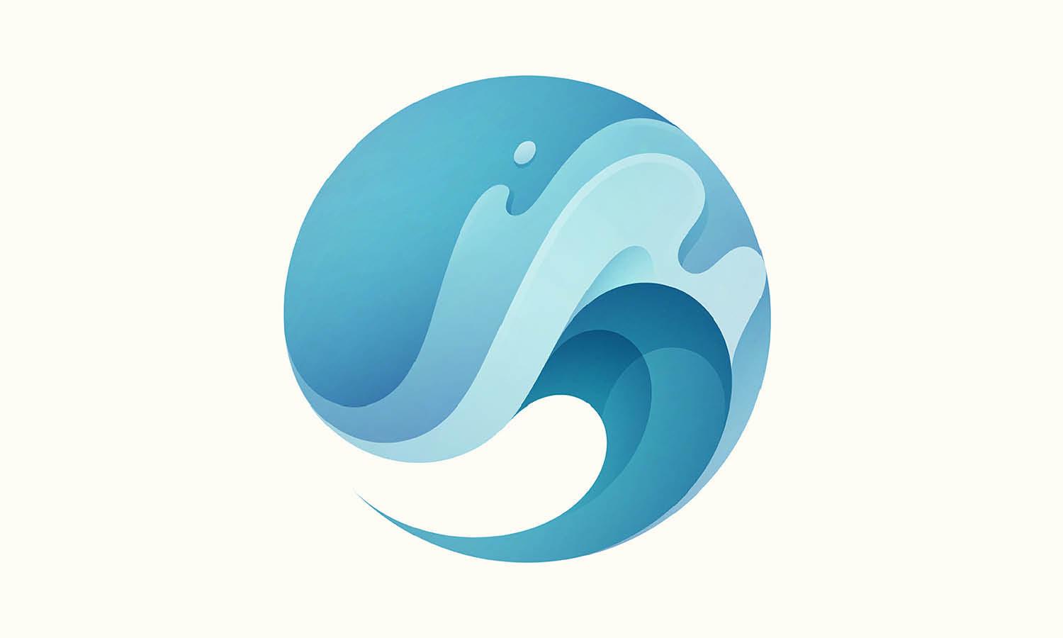 10 Tips To Create A Good Wave Logo Design - Kreafolk