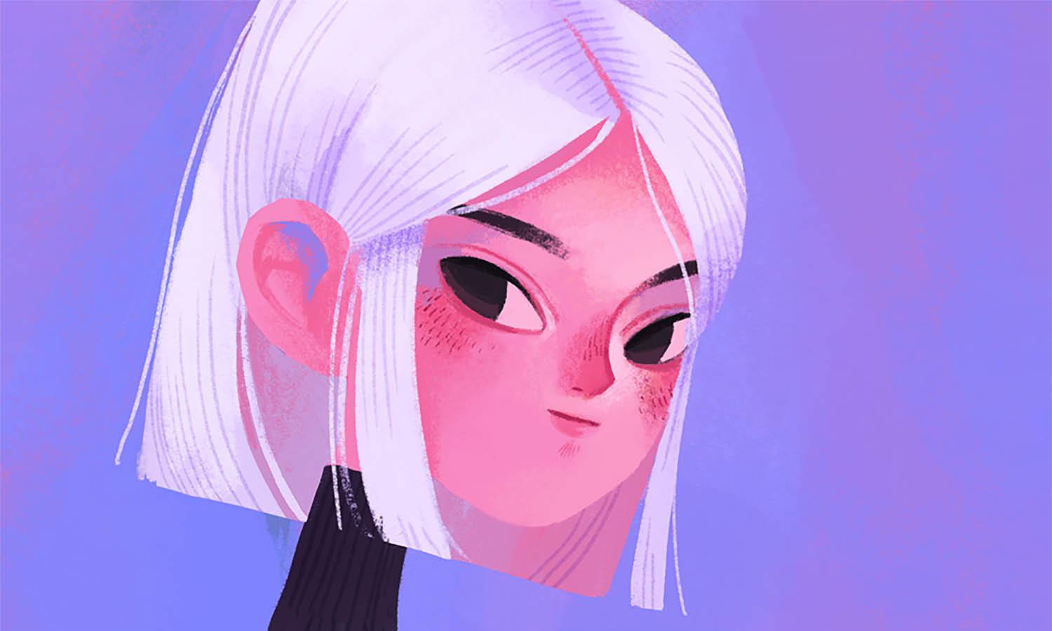 10 Tips to Create a Minimalist a Portrait Illustration on Procreate - Kreafolk