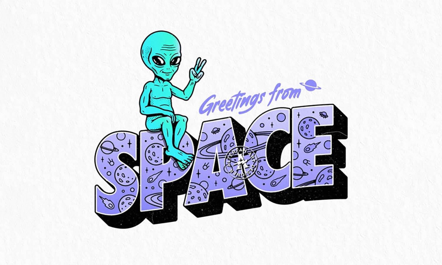 30 Best Alien Logo Design Ideas You Should Check - Kreafolk