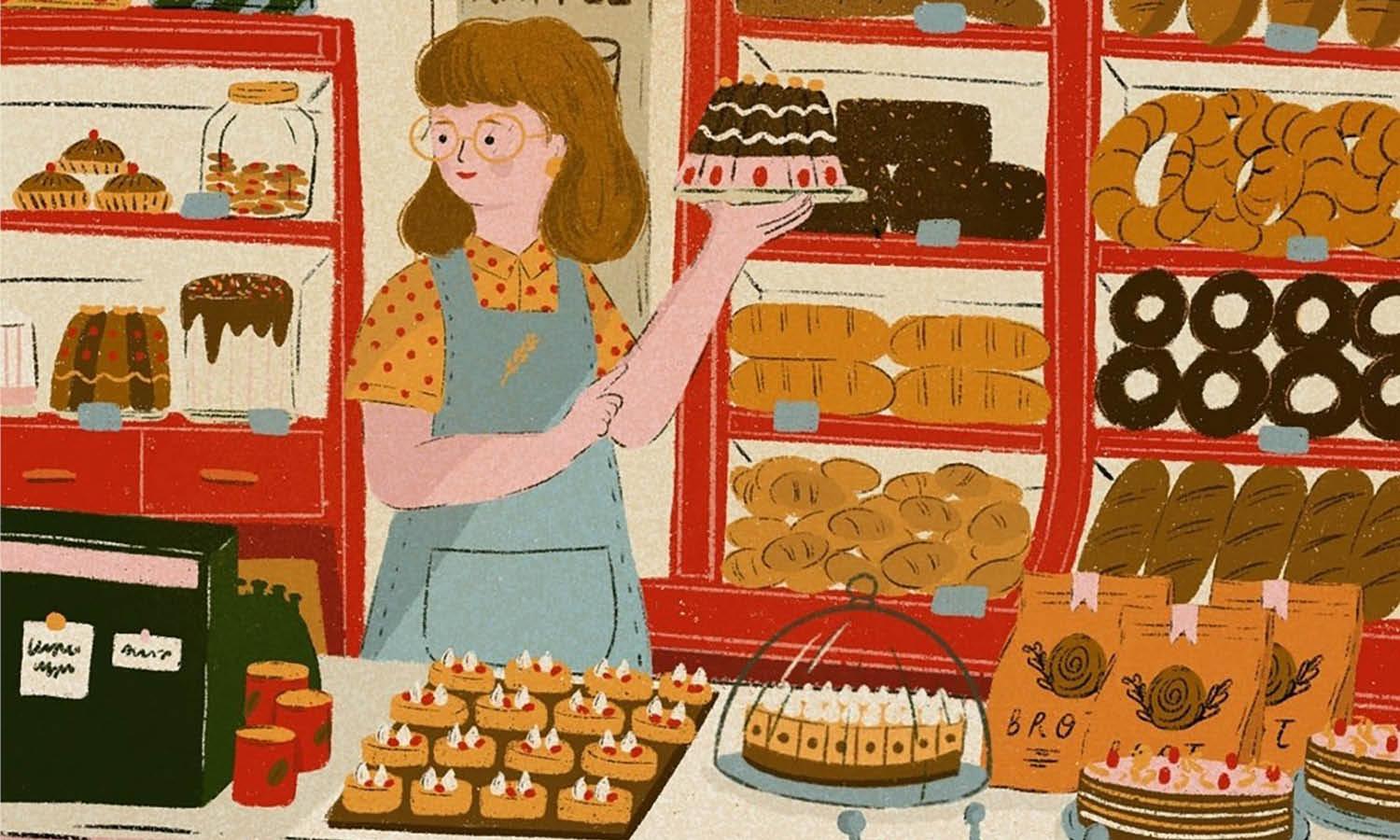 30 Best Baker Illustration Ideas You Should Check - Kreafolk